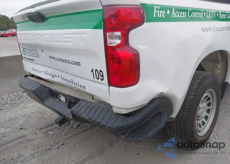 2023 Chevrolet Silverado 1500 4Wd Standard Bed Wt from USA, damaged, VIN 1GCRDAED8PZ142227